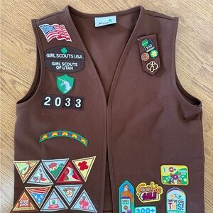 Brownie Girl Scout Vest